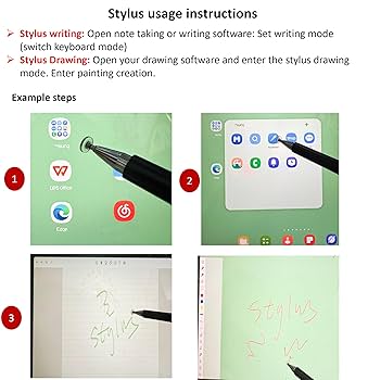 Amazon.com: 2-in-1 Stylus Pen for Samsung Galaxy Tab A9+